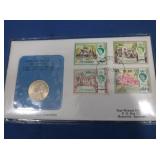 1970 First Day Issue Bermuda Decimal Overprint