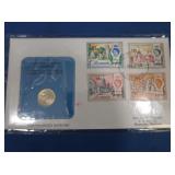 1970 First Day Issue Bermuda Decimal Overprint