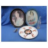 Vintage Tony the Tiger Tray,Coke&Pepsi