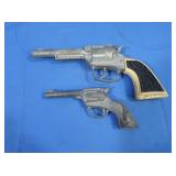2 Vintage Hubley Cap Pistols