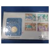 1970 First Day Issue Bermuda Decimal Overprint