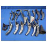 Collection of Oil Can Spouts, Vintage Sealer