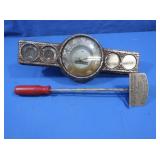 Vintage United Motors Wheel Adjuster,Dash Gauges