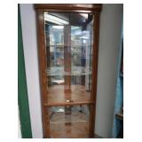 Corner Cabinet w/5 Shelves&Door-28x15x72"H