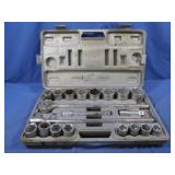 21 Pc Socket Wrench Set,3/4" Drive,7/8"-2" in