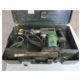 Hitachi DH38YE Rotary Hammer Drill w/case,works
