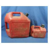 5 Gal & 1 Gal Plastic Gas Cans