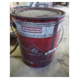 5 Gal Bucket Carboline Mastic 300-M,partially