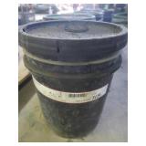 5 Gal Bucket Hydraulic Oil,partially full