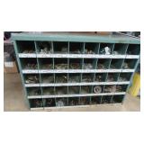 Large Metal Storage Bin 34x12x24" incl