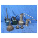Sm Oil Cans,some Vintage