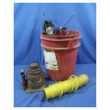 Hydraulic Bottle Jack,work light,rope&more