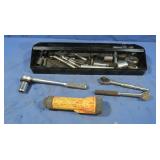 Tool Tray w/Contents-socket set,flashlight&more