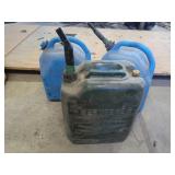 3 5 Gal Plastic Kerosene Cans