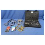 39 Pc Metric Tap&Die Set,Staple Guns&more