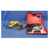 Weller 8200 Soldering gun w/case-has large hole,