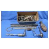 Lg Hand Drill,Threaded Rods,Drill Bits&more