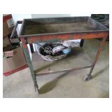 Utility Cart 34x16.75x32" w/contents(Wheel
