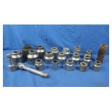 Various Sized Sockets&Socket Wrenches