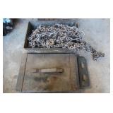 Metal Box of Tire Chains
