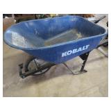 Kobalt Metal Wheelbarrow