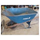 Jackson Metal Wheelbarrow,dented in front