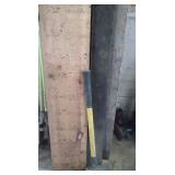 Various lg pieces of Lumber&"Machinist" Hammer