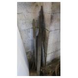 Lg. Chisels,Metal Pieces&more