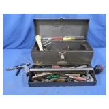 Metal Tool Box 17x7x8"