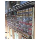 Wall Mount Hardware Organizer Unit