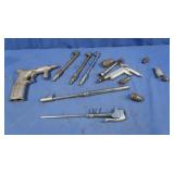 Sandblasting Gun,Water Jet Cleaning Gun Kit,Air