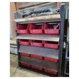 Plastic Hardware Caddy 14x6.5x18.5"H w/contents