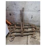 4 Hvy Duty Rachet Chain Binders