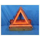 Emergency Roadside Reflector Kit in case