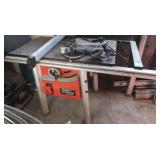 B&D Firestorm Table Saw 52.5x28x37"