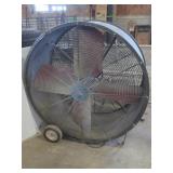 Portable Industrial Fan 44x21.5x46"&4 Tires