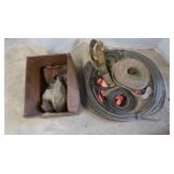 Metal Bank Roll,Winch Straps,Small Chain&more