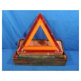 Emergency Roadside Reflector Kit in case