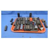 Various Sized Impact Sockets