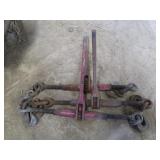 3 Hvy Duty Rachet Chain Binders