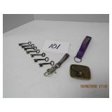 Skeleton Keys,Keychain&Belt Buckle