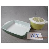 Pyrex Casserole Dishes&Lid