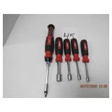 4 Pc. Milwaukee Nut Driver w/Multi-Tip