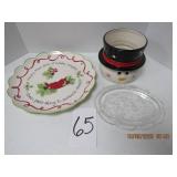 Christmas Trays&Snowman Container