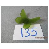 Vintage Westmoreland Mist Green Butterfly