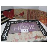 Doormat w/5 Changeable Inserts