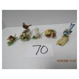 Capodimonte Porcelain Birds made in Italy