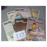 6 Books Fenton Glass