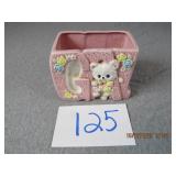 Lefton Girl Flower Pot