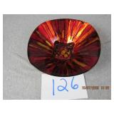 Red&Gold Bowl made in Italy